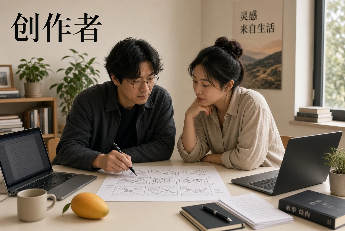 作者内容示意